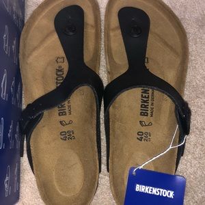 Birkenstock Gizeh Sandal NWT Black sz 40